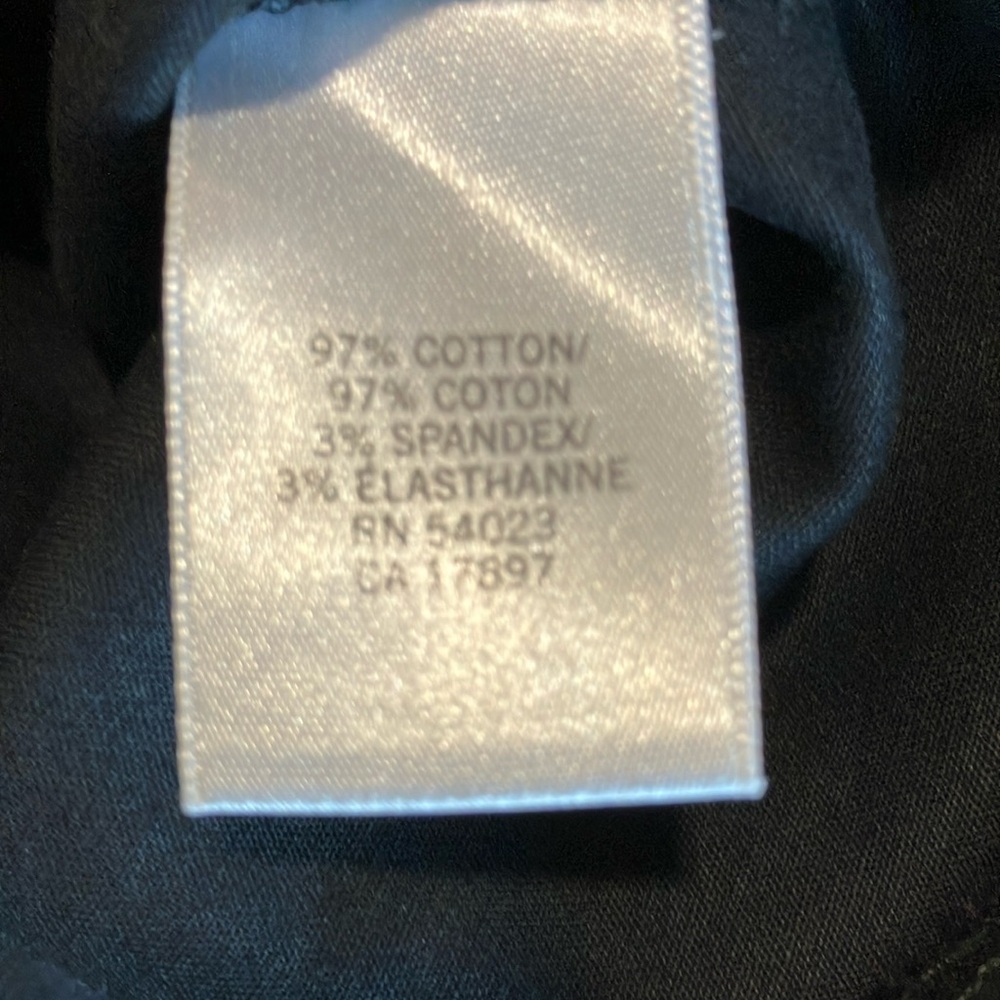 Banana Republic Black Pencil Mini Skirt with Slit - Picture 3 of 12